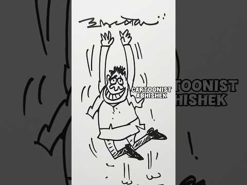 How to draw cartoon  | आओ कार्टून बनाना सीखें | Cartoon drawing