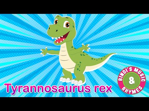 T Rex Song | Dinosaur Rhyme for kids | Animal Rhymes | Bindi's Music & Rhymes