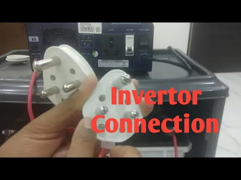 Connection Of Invertor In Switch Board || Invertor Connection For Home