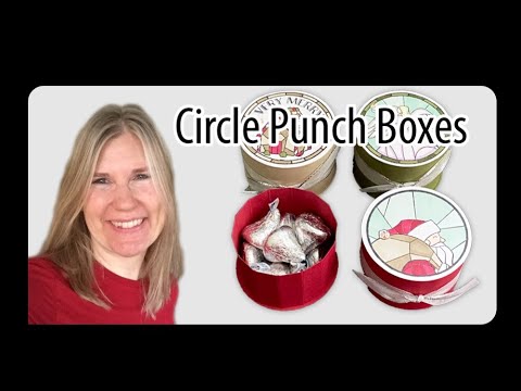 So Very Merry Circle Punch Boxes