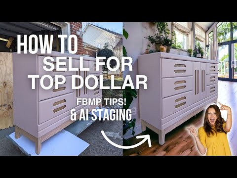 Master the Art of Furniture Selling: Staging, Photos & Listing Tips