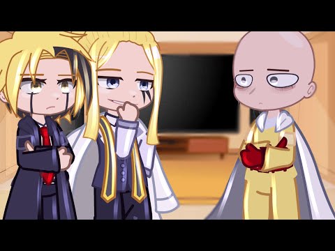 Divine Visionaries React To Saitama As Mash's Elder Brother || Mashle || Gacha React