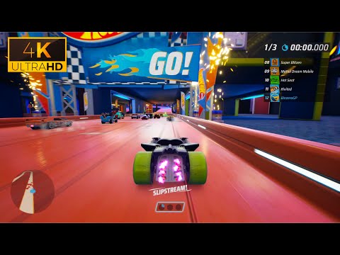 HotWheels Unleashed 2 TurboCharged - RD-02 AcceleRacers - Quick Race [4K UHD] [Binzera Gameplays]