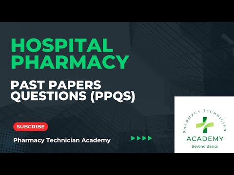 Hospital Pharmacy Past Papers Questions| How to Attempt