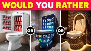 Would You Rather...? Build Your Dream House 🏠🌈💞 Hardest Choices Ever!