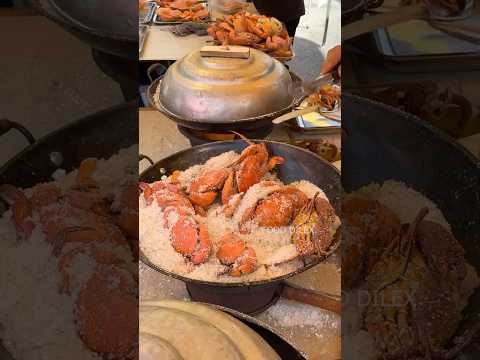 Unique! Salt Baked Crab #shortsvideo