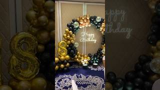 Circle Decor birthday #birthdayparty #birthdaycelebration #birthdayevent #celebration