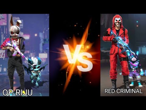 OP RIJU Squad vs Red criminal squad🤫🤫👿👿 classic squad video//-Garena Free Fire 😍😍🔥🔥//