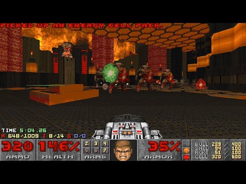 Doom II: Sunder - Map 14 (Hive Mother) UV-Max in 9:51