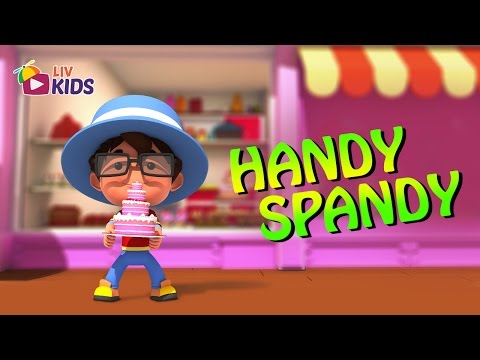 Handy Spandy with Lyrics | LIV Kids Nursery Rhymes and Songs | HD