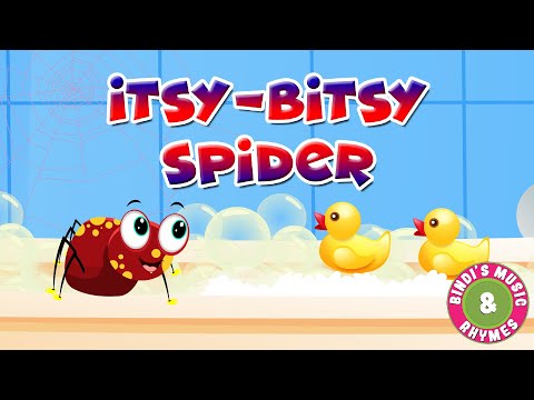 Itsy Bitsy Spider | Popular Nursery Rhymes for kids | Toddlers | Bindi's Music & Rhymes