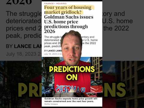 Housing Market Price Predictions 2023 to 2026