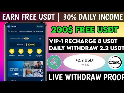 NEW USDT PLATFORM LAUNCH/ DAILY 2 USDT INCOME#op-usdt.com#usdt #best #free #new #how