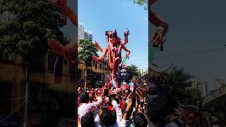 mumbaicha raja😍#ganpati#visarjan#mumbaiganpati#shorts#trending#festival#bappa#mumbaifestival