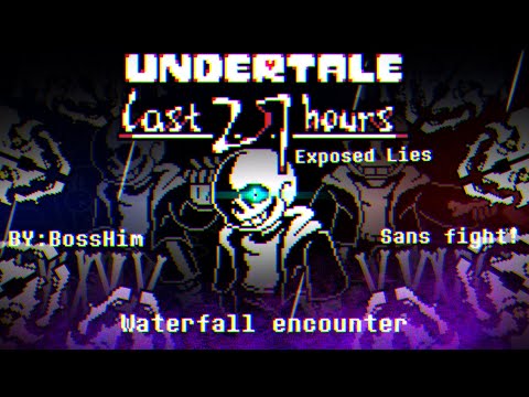 Undertale: The Last 27 Hours Sans Waterfall encounter Game Released! | By BossHim [Undertale AU]