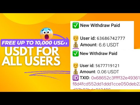 Free USDT Claim For All Users | Limited Offer কেউ মিস করবেন না