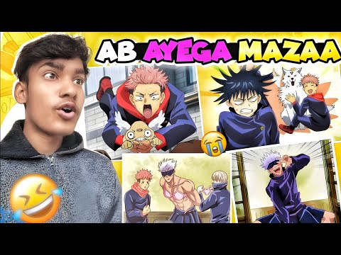 Stop Gojo🔥| JUJUTSU KAISEN FUNNY MOMENTS 🤣| Memes review