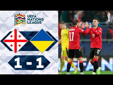 Georgia vs Ukraine 1-1 Highlights | Nations League 2024-2025