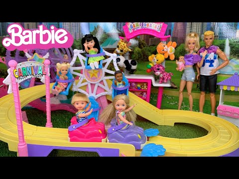 Barbie & Ken Doll Family Carnival Story