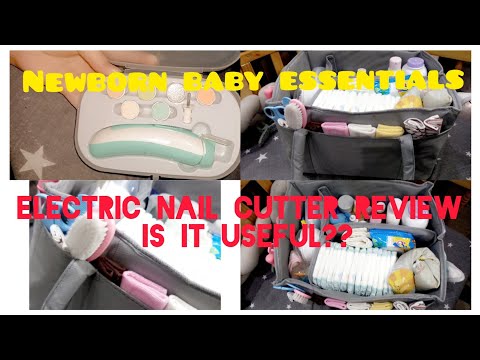 Diper caddy organisation | baby essentials | newborn baby essentials ELECTRIC nail cutter review ✨️