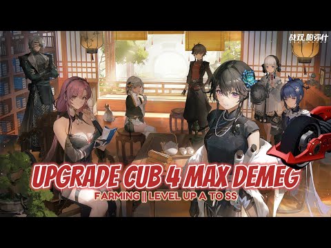 UPGRADE CUB UNTUK MAX DEMEG (FARMING & LEVEL UP) || PUNISHING GRAY RAVEN