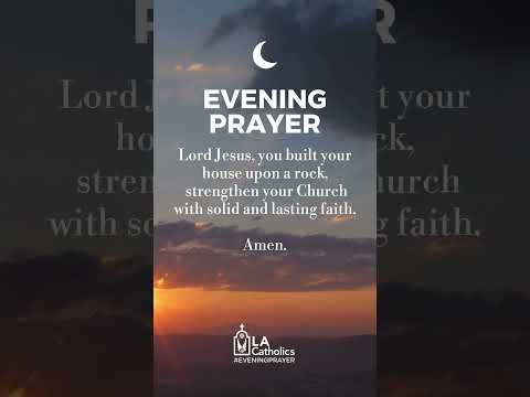 November 9th Evening Prayer #shorts