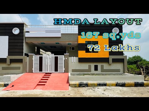 Video No.123 || 167sq.yds@72 lakhs ||Independent House for Sale in Hyderabad || House for Sale ||