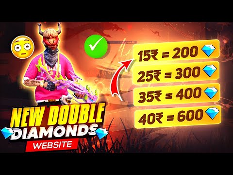 DOUBLE DIAMOND TOP UP WEBSITE IN FREE FIRE | DOUBLE DIAMOND TOP UP KAISE KARE | DOUBLE DIAMOND TOPUP