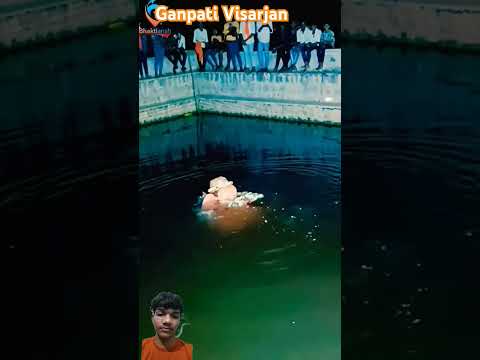 Ganpati Visarjan 2024 India #ganeshostav #ganpatibappamory #shortsfeed #sorts #shorts