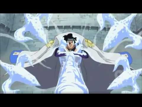 Whitebeard and Jozu Vs Aokiji