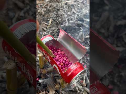 Forest Skills: Popcorn faster in Coca Cola #survival #viralvideo #bushcraft #camping #outdoors