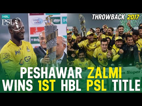 PSL Throwback | 1st Ever HBL PSL Match in Pakistan | Peshawar Zalmi vs Quetta Gladiators | The Final