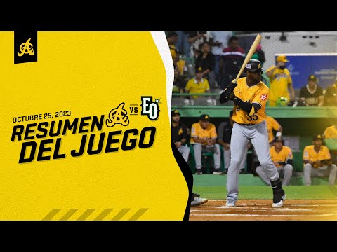 Highlights: Águilas Cibaeñas vs Estrellas Orientales | 25 de Octubre 2023