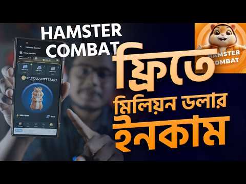 Hamster Kombat daily combo ফ্রিতে মিলিয়ন ডলার ইনকাম। New income Update