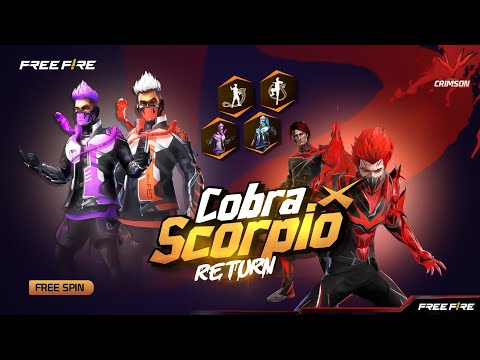 Cobra Legendary Bundle Return confirm date💥| Scorpio Bundle Return Free Fire | Free Fire New Event