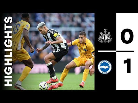 Newcastle United 0 Brighton and Hove Albion 1 | Premier League Highlights