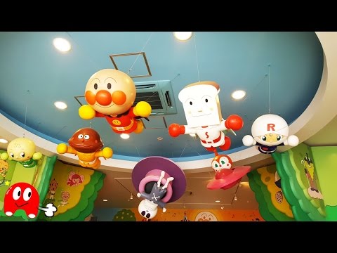 Anpanman Museum Anime & Toy I went to Nagoya! Part 2 curry Bakers Shokupan man Jam Uncle Melompanna-