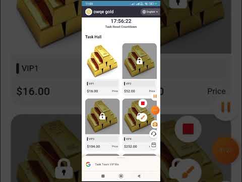 owqe gold is an artificial intelligence automatic trading gold/New Usdt investment company/Join now