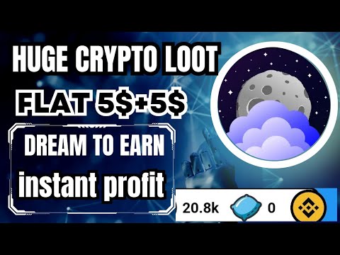 Dream To Earn Rewards | New Crypto Loot without investment | Today new crypto loot #cryptoloot