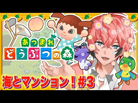 【あつまれどうぶつの森】島から脱出！海に潜入調査できるってこと！？ ＃３【にじさんじ / 赤城ウェン】