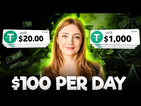 How I Earn $100 PER DAY (usdt coin) Guranteed 💯