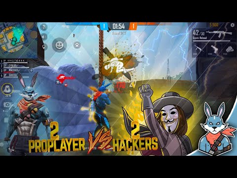 فري فاير: تواجهنا مع أخطر هكر صلاح بلارة لن تصدق ما حصل 😂😂| PRO PLAYERS VS HACKERS🔥