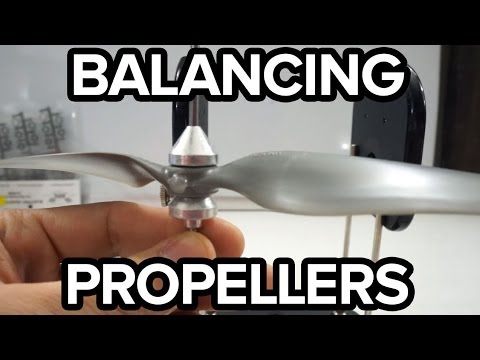 In depth video how to balance multirotor propellers using a dubro prop balancer - Ontaerial