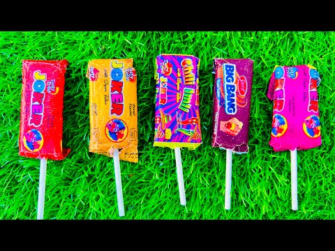 Some popular Candies in the World | New Milk Bottle | mini Cooking | Ice Cream Pop It | Asmr Coca