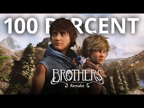 Brothers A Tale of Two Sons Remake 100% Walkthrough 👬💯 (Platinum Trophy)