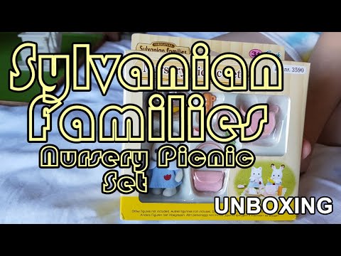 Sylvanian Families - Nursery Picnic Set - UNBOXING