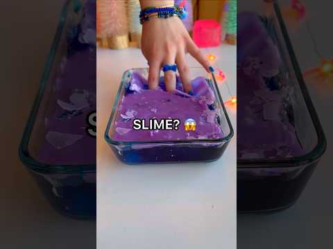 Melting CANDLE WAX on My SLIME! 😱🕯️*satisfying slime ASMR*