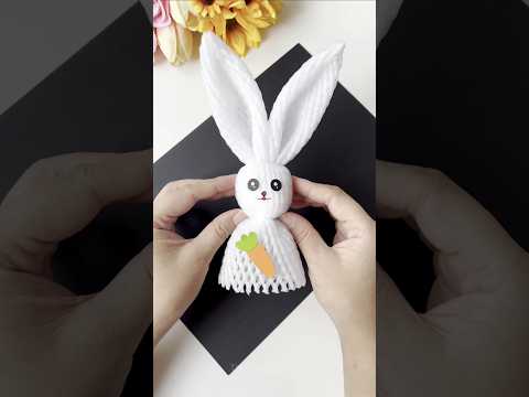 How to make Rabbit at home with fruits cover se kharagosh kaise banaen easy rabbit making ideas #diy