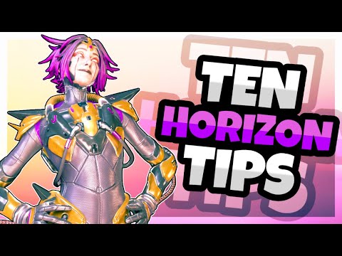 10 HORIZON TIPS to QUICKLY IMPROVE in Apex Legends | Apex Legends Horizon Tips