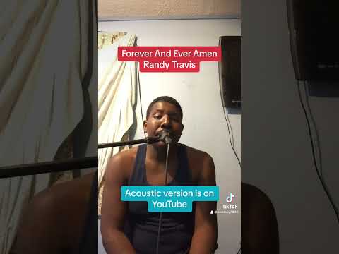 Forever and Ever Amen - Randy Travis #singingcover